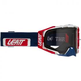 Leatt Velocity 6.5 Chilli/Blue Light Grey 58%, очки для мотокросса и эндуро
