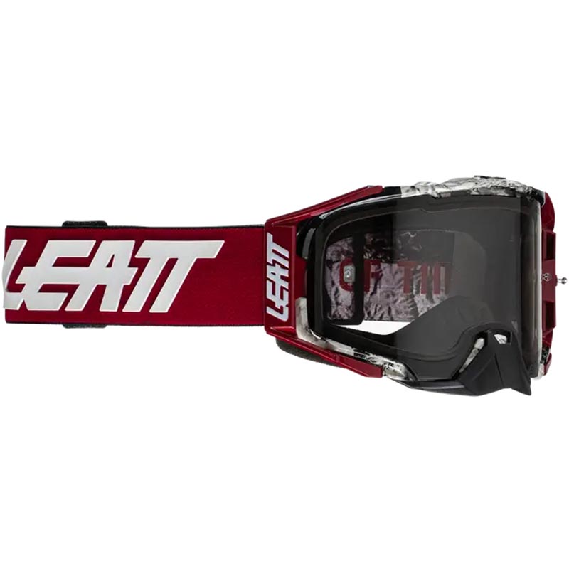 Leatt Velocity 6.5 News Light Grey 58%, очки для мотокросса и эндуро