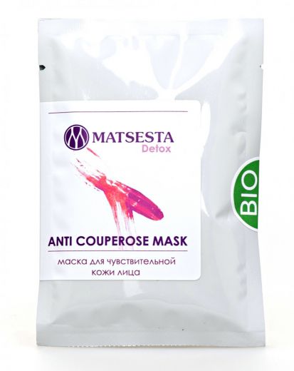 Мацеста - Маска укрепляющая сосуды для чувствительной кожи лица ANTI COUPEROSE MASK, 50мл
