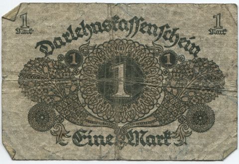 1 марка 1920 Германия