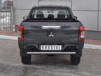 MITSUBISHI L200 2019- Защита заднего бампера d120х60 с проступью ML2Z-003272