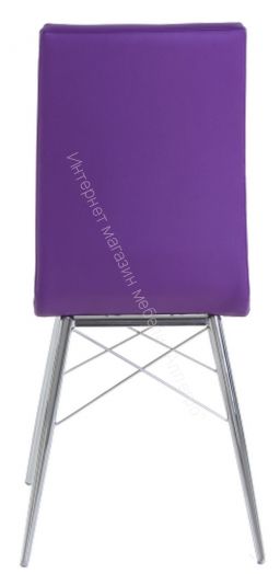 Стул «Бари-Люкс» (хром)/Кожзам, Ткань