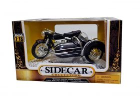 Мотоцикл с коляской. BMW. Sidecar (черный)