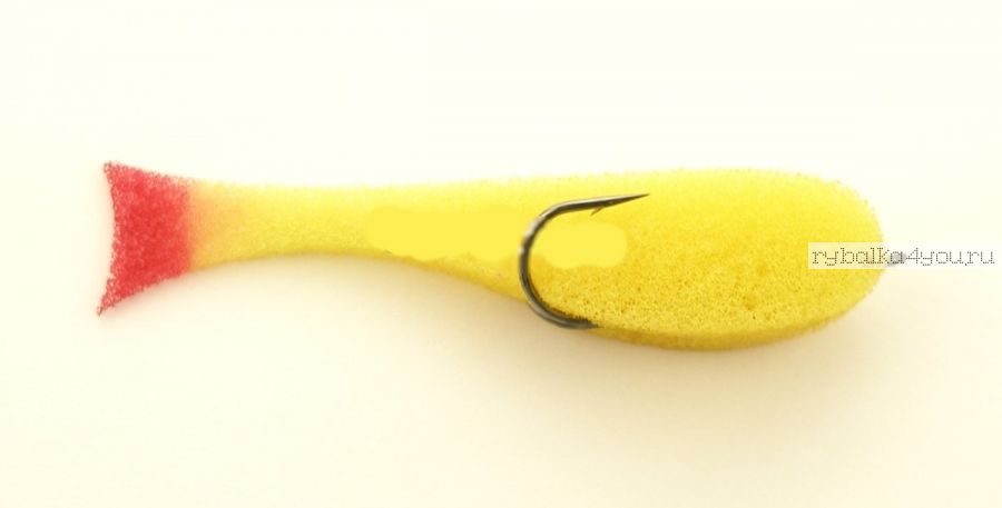 Поролоновая рыбка OnlySpin Bait 95 мм / упаковка 5 шт / цвет:  цвет 21uv