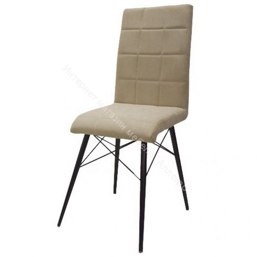 Стул «Эмполи-Люкс» (хром)/Кожзам, Ткань