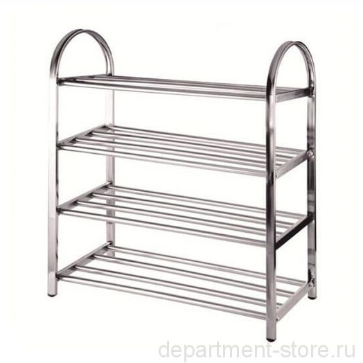 Стойка для обуви FASHION SHOE STAINLESS STEEL, 4 полки