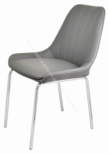 Стул «Марино» (хром)/Кожзам, Ткань