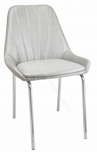 Стул «Марино» (хром)/Кожзам, Ткань