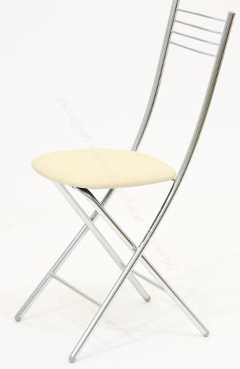 Стул «Хлоя складной» (Эмаль)/Кожзам, Ткань