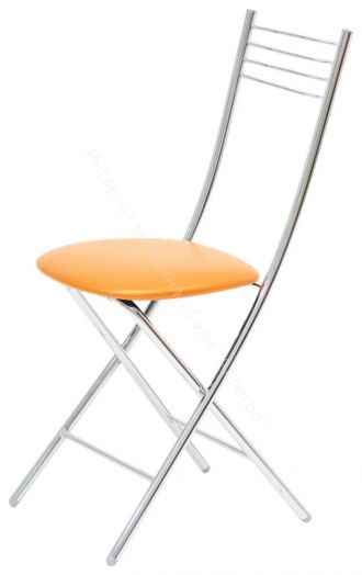 Стул «Хлоя складной» (Эмаль)/Кожзам, Ткань