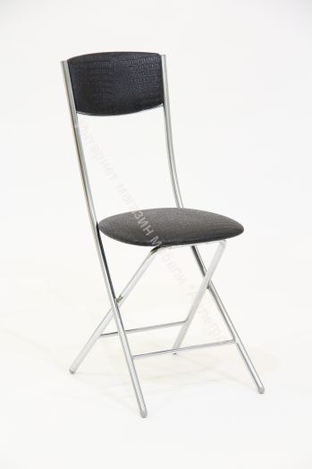 Стул «Сильвия складной» (эмаль)/Кожзам, Ткань