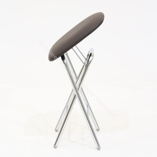 Табурет «Экстра складной» (Эмаль)/Кожзам, Ткань