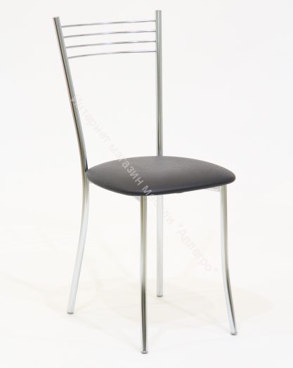 Стул «Хлоя» (Хром)/Кожзам, Ткань