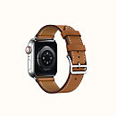 Ремешок Apple Watch Hermès Fauve Barenia Leather Single Tour