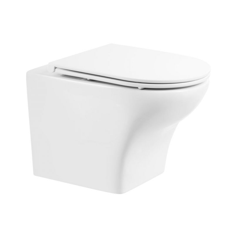 Унитаз подвесной безободковый BELBAGNO KRAFT BB064CHR