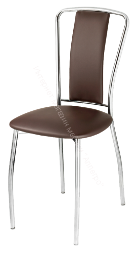 Стул «Лилия М» (Хром)/Кожзам, Ткань