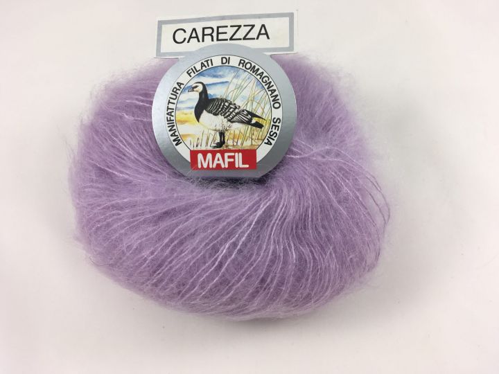 Кид мохер Mafil Carezza сиреневый