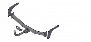 Фаркоп Трейлер Лада XRAY модель GAB130 2WD 2016-