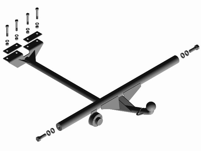 Фаркоп Трейлер ВАЗ 2105,21051,21053,2107,21071,21073 сварное креплен