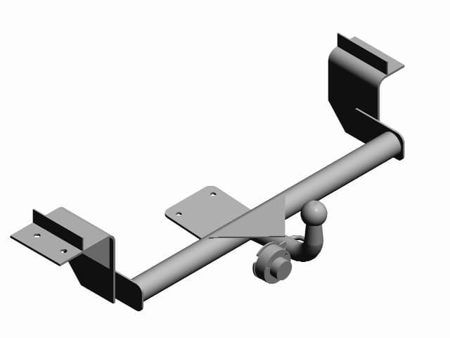 Фаркоп Трейлер ВАЗ 2112 до 2007 г. в. сварное крепление шара