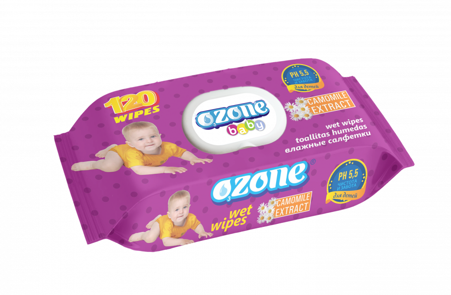 ТМ «Ozone» с крышкой 120 РОМАШКА