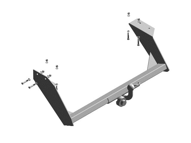 Фаркоп Трейлер УАЗ 2206 до 2014 г.в., 3741,37411,3962,3909 до 2009 г