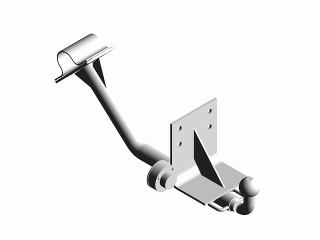 Фаркоп Трейлер ГАЗ 3302 сварное крепление шара