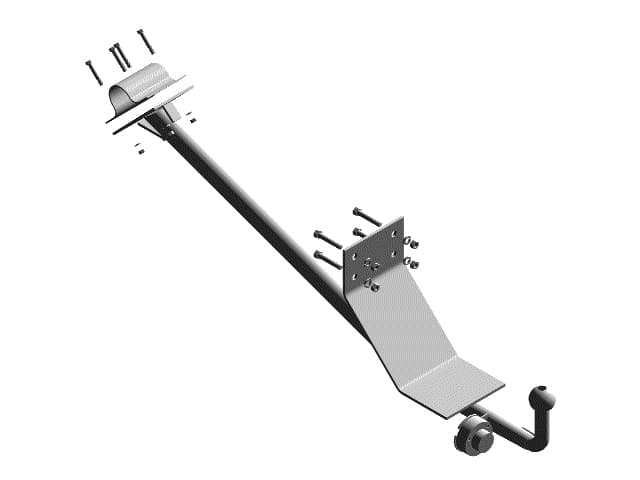 Фаркоп ГАЗ 2752 Соболь 2217, 22173 Баргузин сварное крепление шара