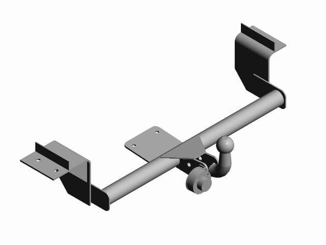 Фаркоп Трейлер ВАЗ 2112 до 2007 г. в. крепление шара на двух болтах