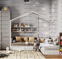 Кровать Домик угловой Fairy Land №3 (для двоих детей)