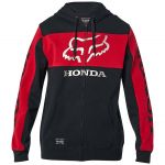 Fox Honda Zip Fleece Black/Red толстовка