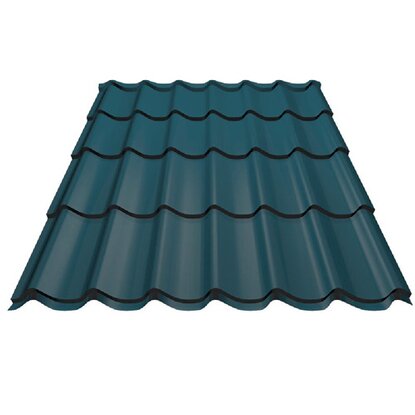 Металлочерепица зеленая