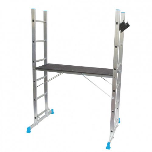 Лестница раскладная 3 в 1 MAC ALLISTER, 2 х 6 ступеней