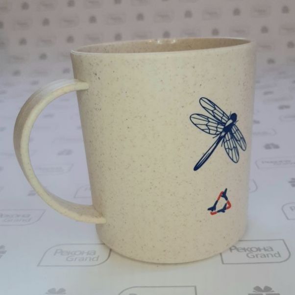 Кружки из бамбукового волокна с логотипом