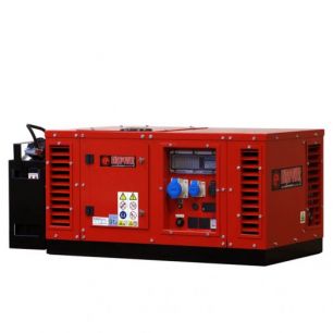 Бензиновый генератор EuroPower EPS 12000 E в кожухе 