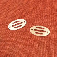 Накладка-решетка на сливные отверстия овальная