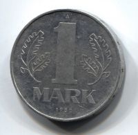 1 марка 1985 ГДР Германия