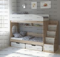 Кровать двухъярусная Легенда-ЛК10.3