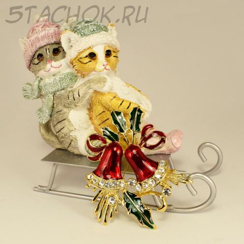 Брошь "Бубенчики" (США)