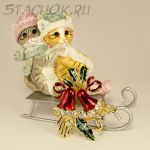 Брошь "Бубенчики" (США)