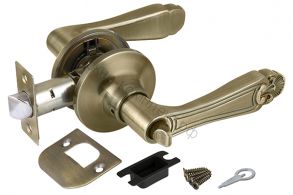 Ручка защелка Punto (Пунто) 6037 AB-B (фик.) бронза ID товара: 36895