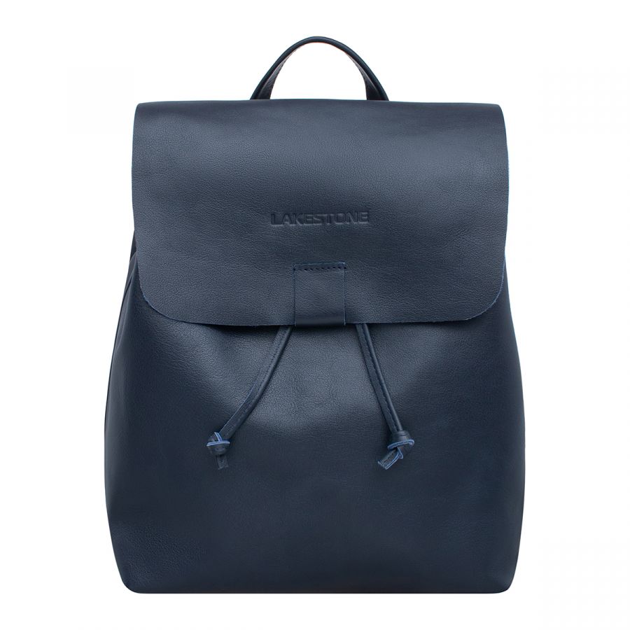 Кожаный рюкзак Lakestone Abbey Dark Blue