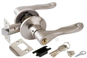 Ручка защелка Punto (Пунто) 6030 SN-E (кл./фик.) мат. никель ID товара: 34699