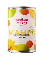 Пюре манго "Люблю жизнь" - 450 гр - жестяная банка