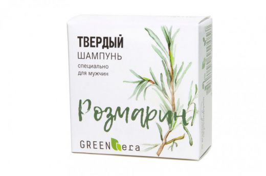 Green Era Твердый шампунь Розмарин, специально для мужчин