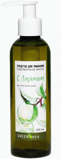 Green Era Гидрофильное масло Лайм, для всех типов кожи