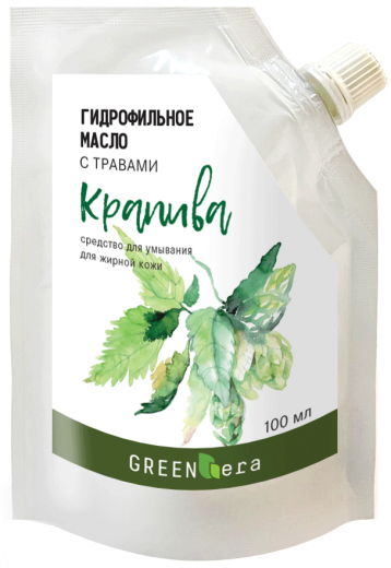 Green Era Густое гидрофильное масло Крапива, 100мл 