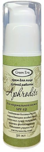 Green Era Крем для лица серии Aphrodite, SPF-12 для нормальной кожи