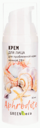 Green Era Крем для лица серии Aphrodite, Ночной крем для проблемной кожи