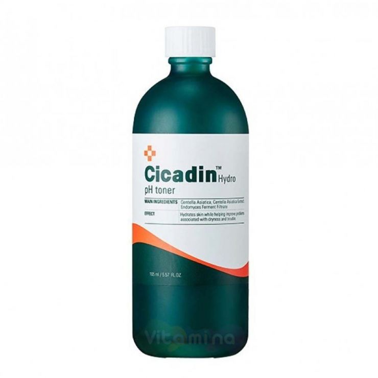 Missha Тонер для лица с экстрактом центеллы азиатской Cicadin Hydro pH Toner, 165 мл